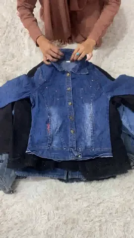 Y2k Unique Denim Jackets - 13 pcs